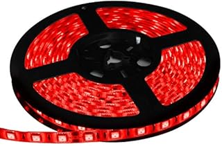 iNextStation Red LED Strip Light, 16ft/5M SMD 5050 300 LEDs DC12V Flexible Non-Waterproof LED Tape/ LED Rope/ LED Ribbon [12V Power Supply is NOT Included]