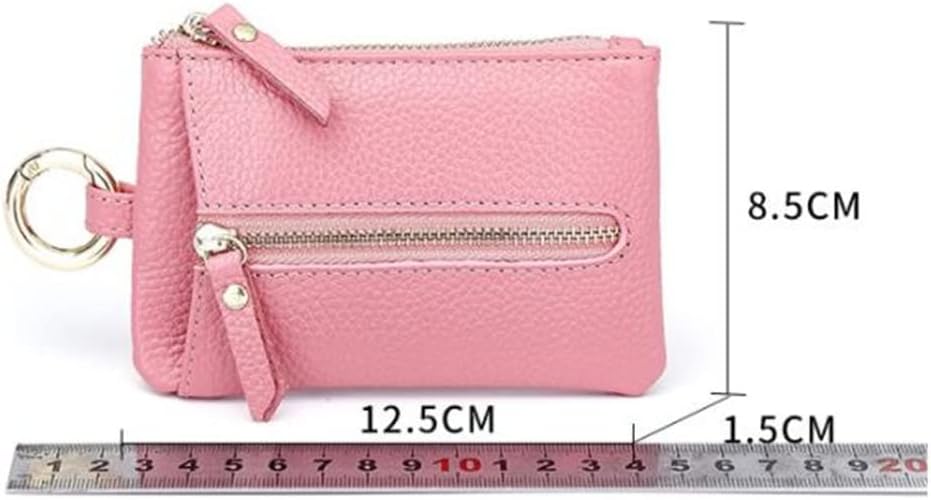 HBJWOV Ladies Men's Mini Key Wallet Multifunctional Zipper Coin Purse(A)