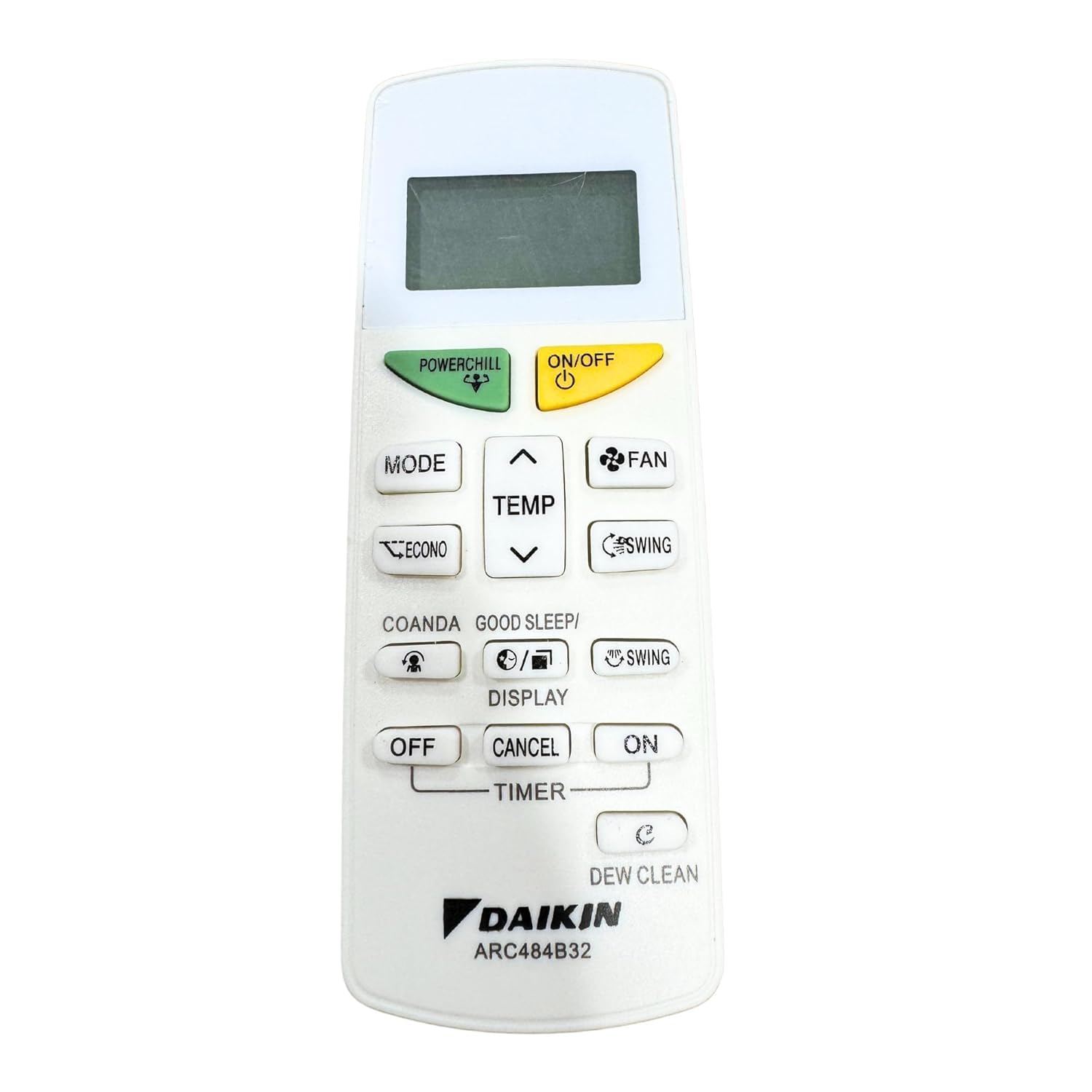AC Remote Control Compatible with Daikin Split & Window Air Conditioner | Replacement AC Remote | No Programming Required | Please Match All Keys Before Ordering | AC-132L | White-image-7