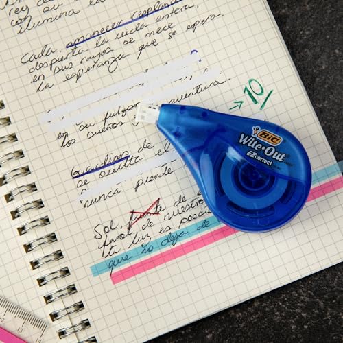 BIC Wite-Out Correction Tape, EZ Correct, White, 39.3 Feet, 1-Count - Image 5