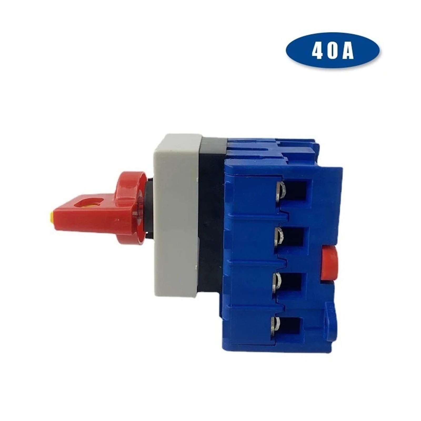 Interruttore sezionatore YMD11-40C 4P 40A Off-ON Montaggio su guida DIN 690V Lucchetto di disconnessione Sostituisci LW30-40A