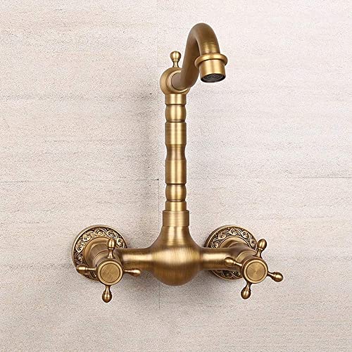 Robinet influent de chaleur froide mural pour une salle de bain zen
