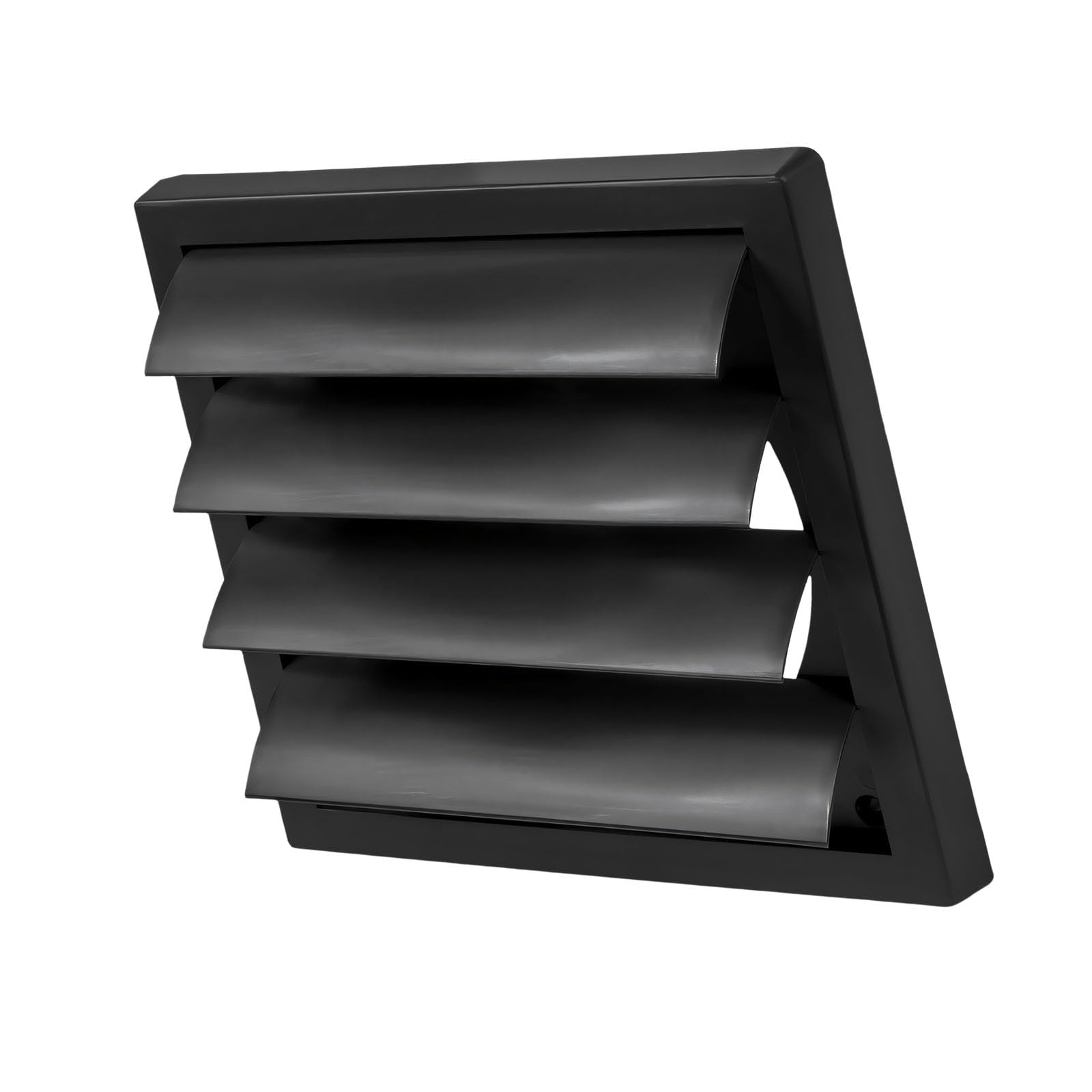 Geavonyg 6 Inches Upgrades Dryer Vent Cover With Louvered Grille & Flanges Outdoor Dryer Vent Hoods Abs For Weatherproof Protect Outdoor Outlet Cover