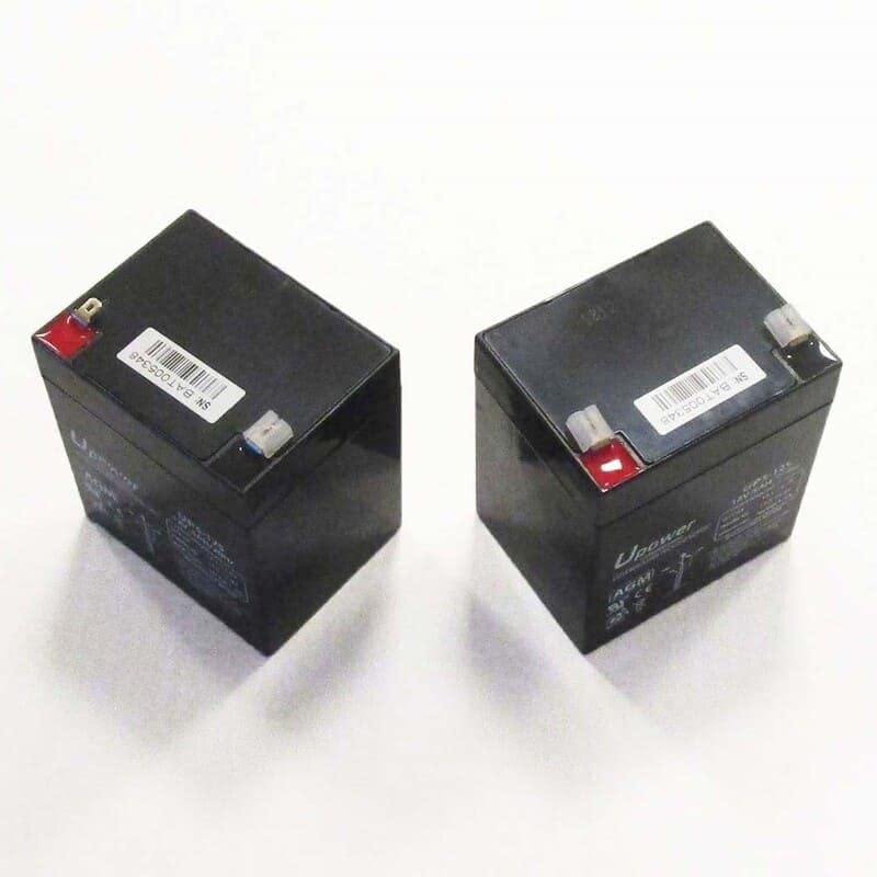 Par de Baterías Originales 12V Grúa de Traslado Way Up