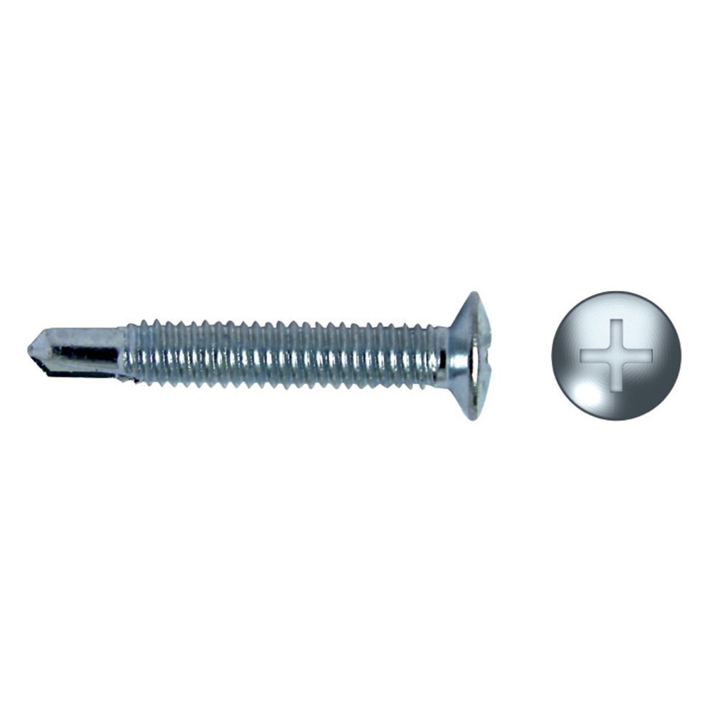 Celo 9419Hm - Tornillo Punta Broca Hm Cabeza Gota de Sebo Impronta Ph Diámetro 4X19 Cincado, 500 Unidades