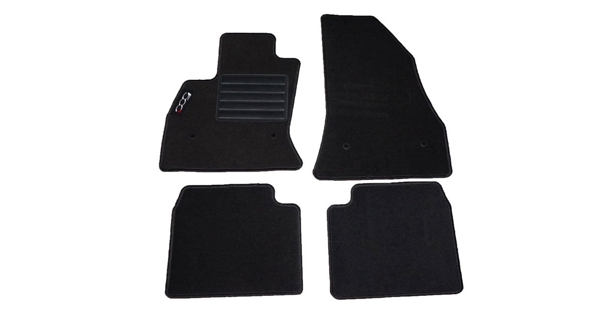 Carmats compatibili con tappetini 500 L in moquette dal 2012 al 2016-4 FIX