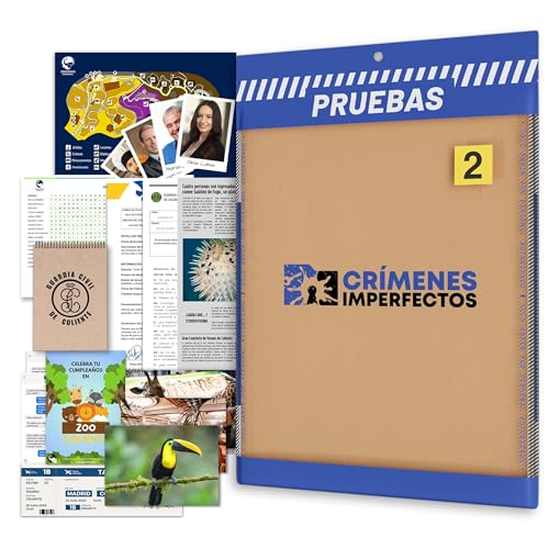 Crímenes Imperfectos, Caso 2: El Crimen de Coliente. Juegos de Mesa Adulto, Caso Policial Resolver Crimen, Escape Room Juego de Mesa, Resuelve Misterio