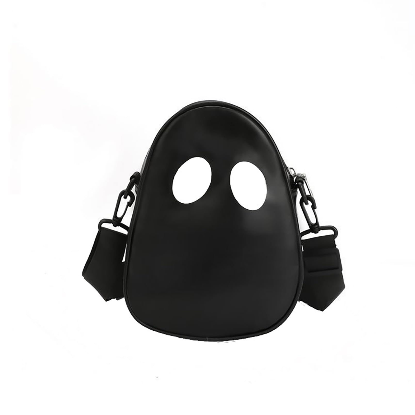 dPois Halloween Cute Funny Ghost Purse Coffin Wallet Novelty Crossbody Shoulder Bag Halloween Accessories