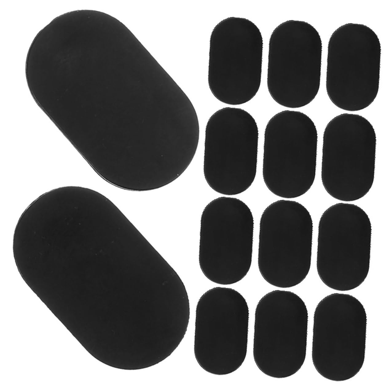 PRETYZOOM 20Pcs Oval Double Rubber Plug for Piggy Bank DIY Coin Bank Stopper Easy Install Secure Fit Stored Coins for Storage Jars and Decorative Items