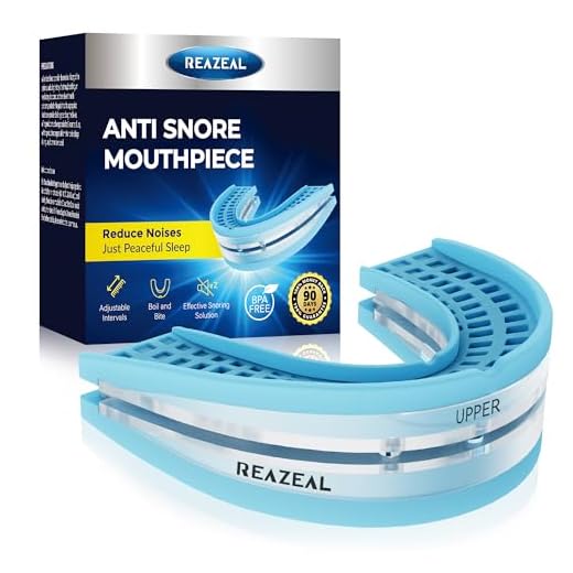 Anti Snoring Devices for Quiet Sleep: Snoring Aids for Men & Women -formbarer Zahnschutz zum Schlafen- verstellbarer Schnarch-Mundschutz (1 Pack)