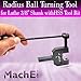MachEl Radius Ball Turning Tool for Lathe with 3/8
