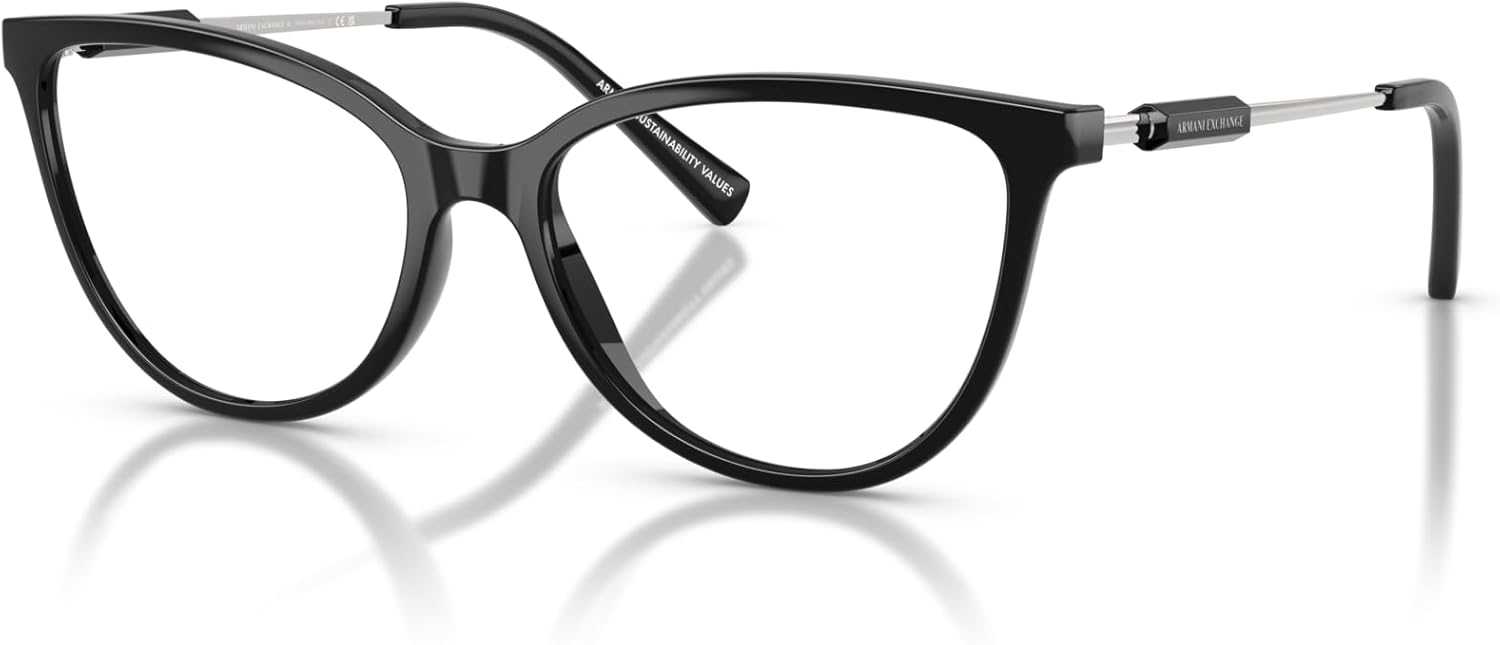 Armani Exchange Women's Ax3128 Cat Eye Prescription Eyewear Frames