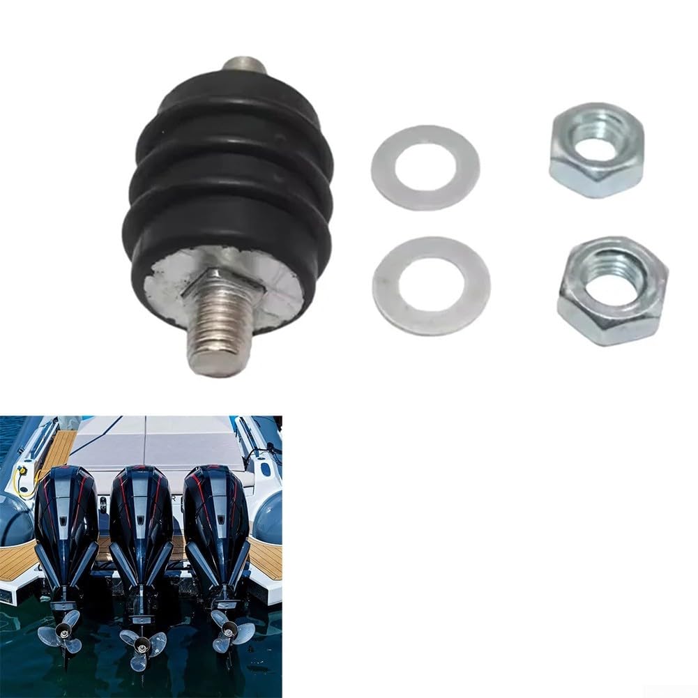 Supporto Motore Anteriore Superiore In Gomma E Acciaio Inox Per Johnson Per Evinrude Omc 20-35 Per PS 1979-2005 Sostituisce 331812 0331812 Stivali Parte Motore