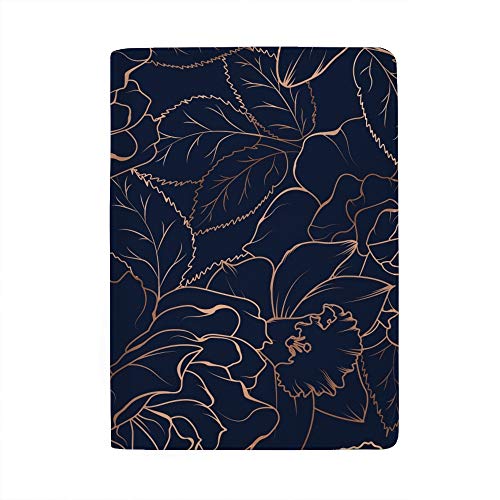 Etui pour passeport en polyurethane bleu marine pour l'organisation a l'aeroport