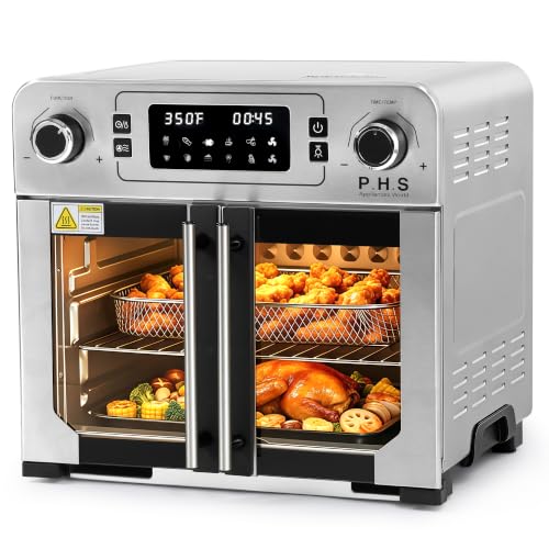 Image of PHS 24 QT French Door Air Fryer Toaster Oven Combo with Rotisserie