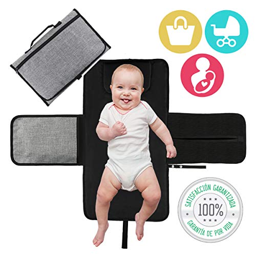 Cambiador Bebe Portatil &ndash; Calidad Premium | Cambiador Bebe Plegable | Cambiadores De...