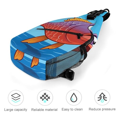 Bolso bandolera multifuncional para viaje y senderismo miniatura 5
