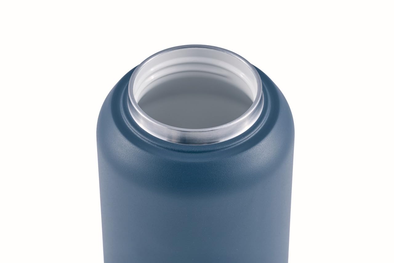 RAGSY Moshi - Borraccia termica in acciaio inox con rivestimento in ceramica, estremamente resistente, senza BPA, a prova di perdite, con lunga conservazione di calore e freddo per qualsiasi tipo di