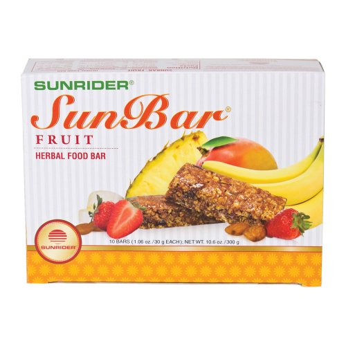SunBar® Herbal Food Bar, Fruit Flavor, 10 Pack SunBar® Herbal Food Bar, Fruit Flavor, 10 Pack
