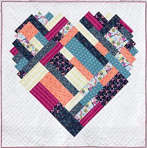 Whole Circle Studio Pieces of Love Quilt Pattern, White image 2