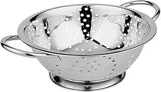 Acense Stainless Steel Colander 24cm (Silver)
