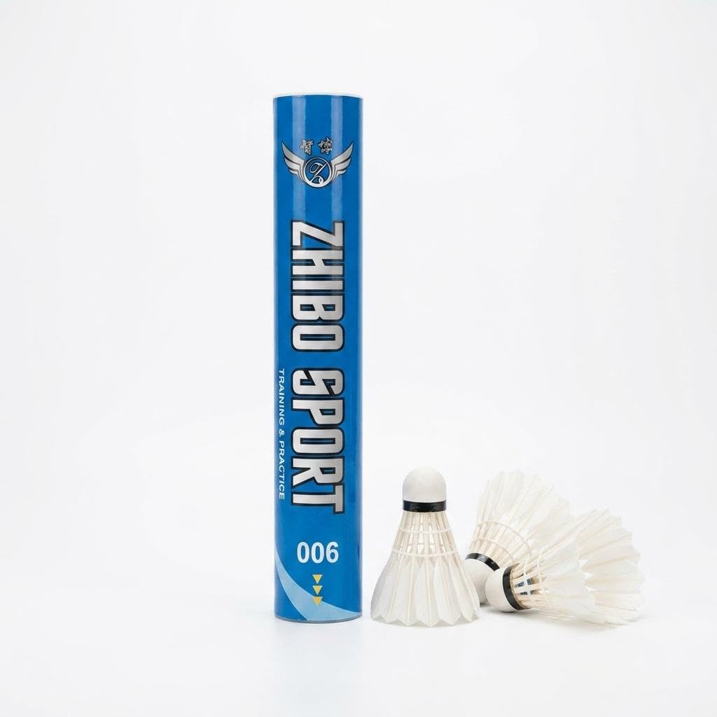 Factory Direct Premium Badminton Shuttlecocks - Durable & Stable - 12-Pack-picture-13