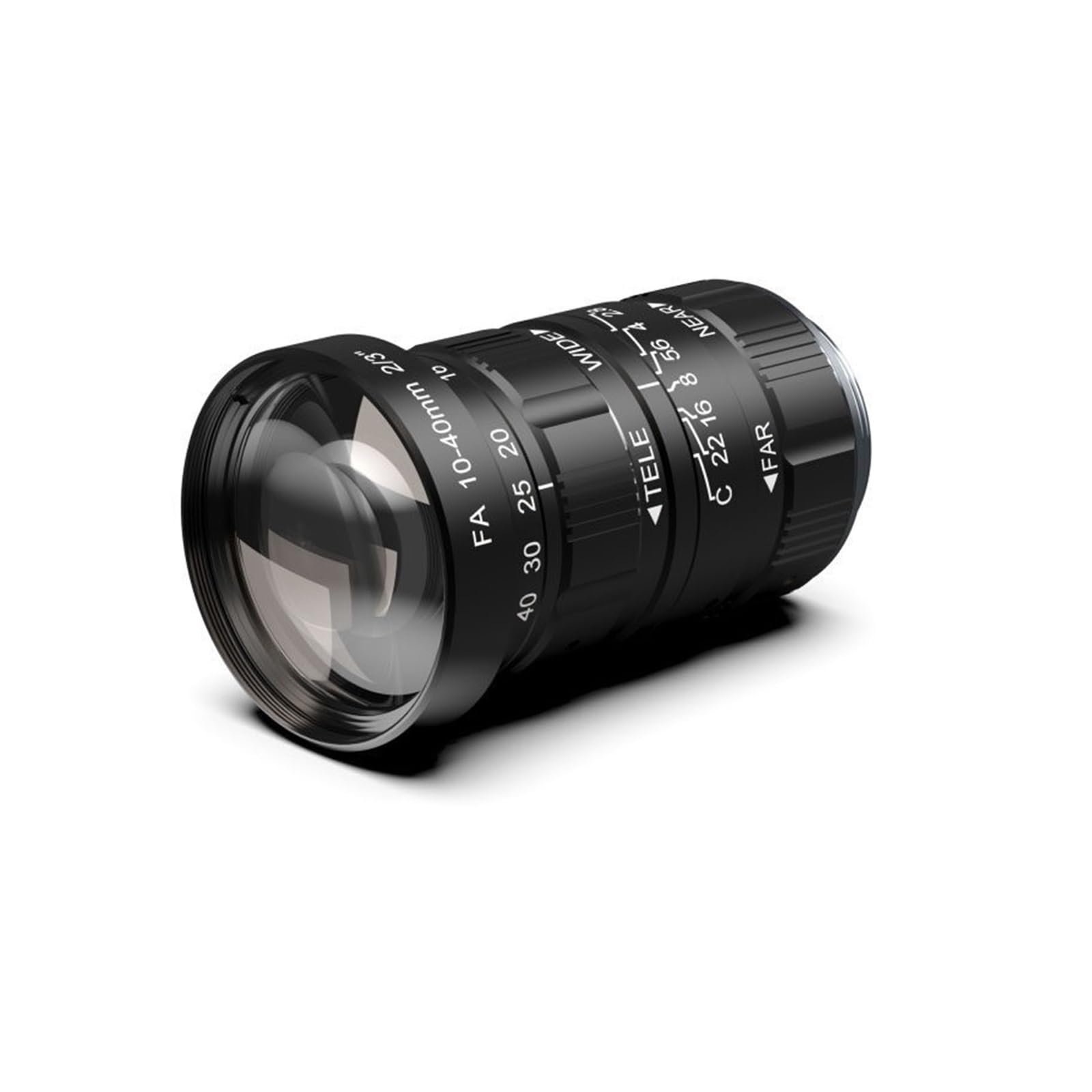 Obiektyw zmiennoogniskowy do kamery przemysłowej C-Mount ręczna długość ogniskowa 5-12 mm, 7-36 mm, 10-50 mm, 10-55 mm (10-40 mm 12 MP 2/3)