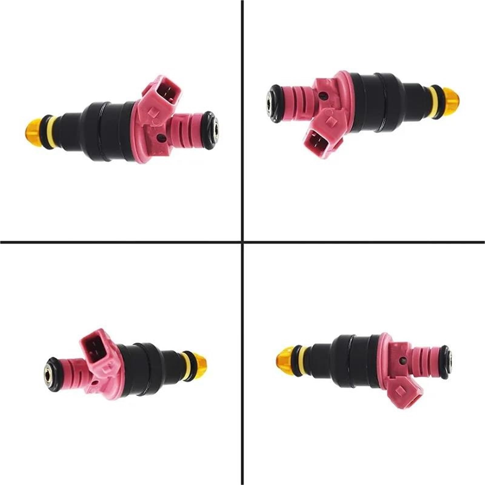 Durable y confiable 6 Uds Inyectores De Combustible para 328i Z3 M3 528i 1996-2000 2.8L 3.2L L6 0280150440 Accesorios De Coche Adaptador De Inyector