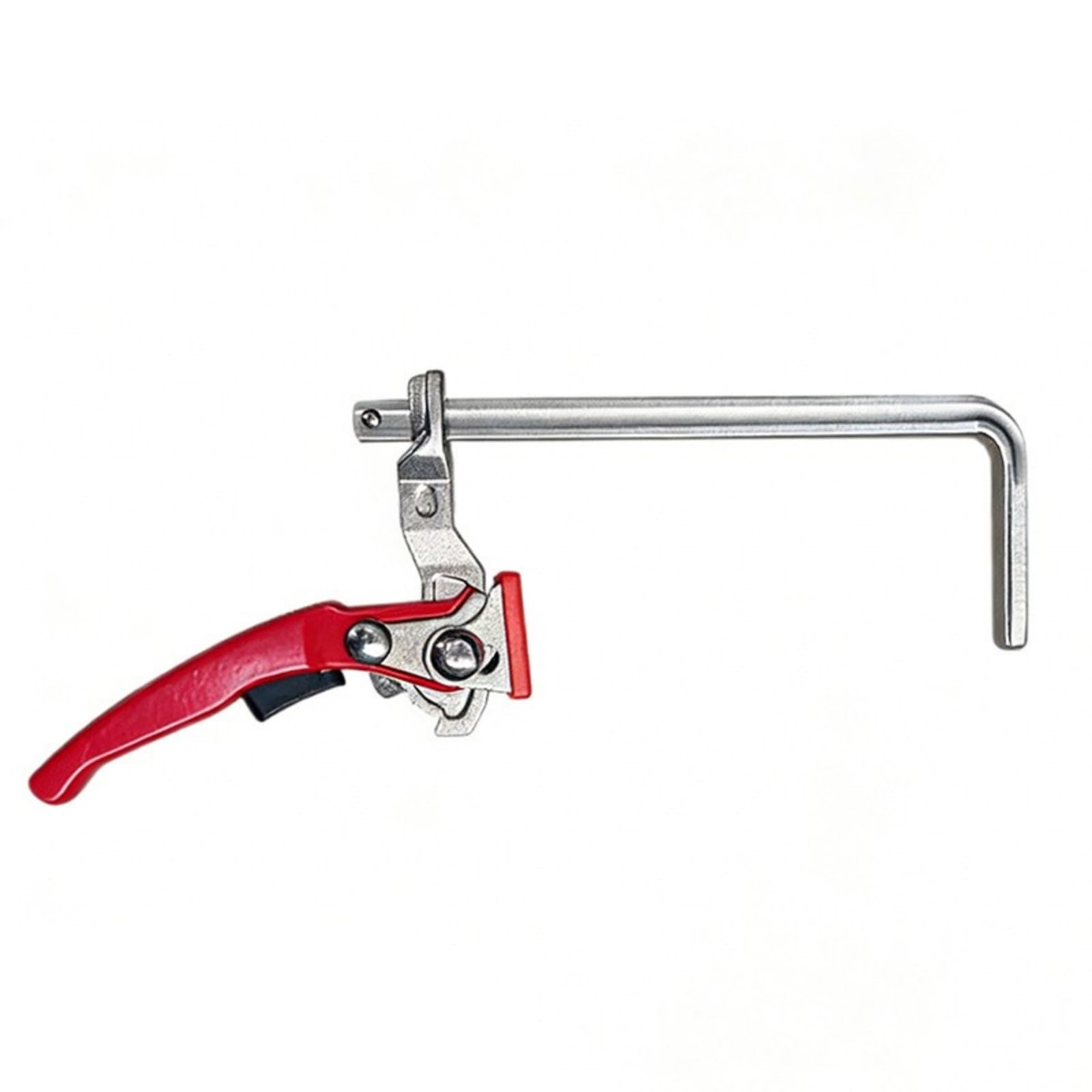 Tracksaw Track Guide Rails Clamp Ratcheting Table Clamp for Woodworking and DIYer Projects Guide Rails Systems Ratchet Woodworking