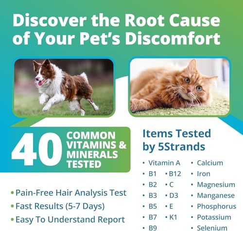 image for 5Strands Pet Nutrition Deficiency Test, 44 Vitamins and Minerals Teste
