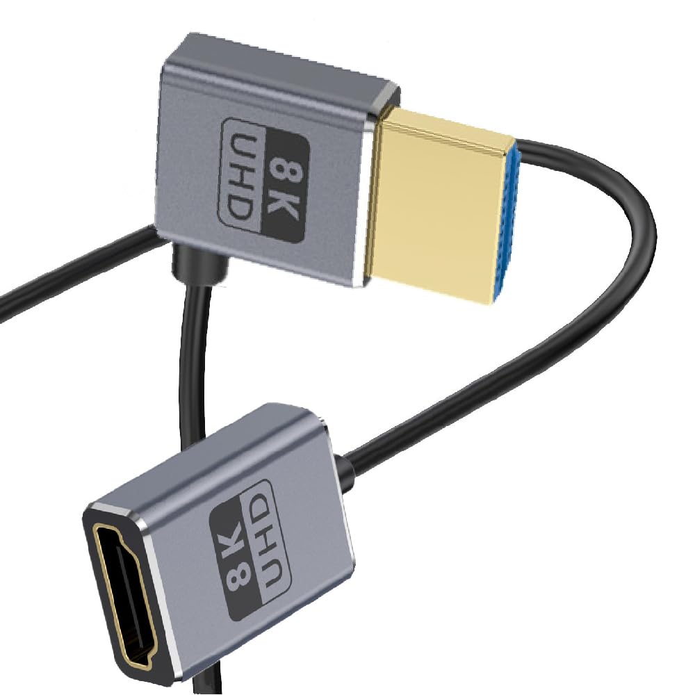 Cable extensor HDMI 8K a 60Hz de 48 Gbps con transmisión UHD y HDR dinámico 6