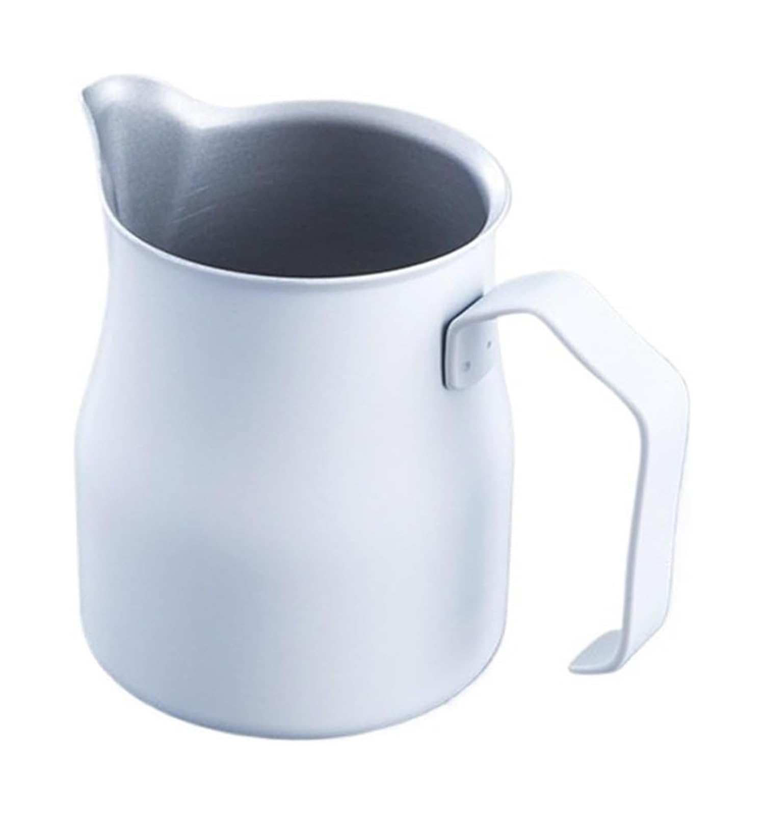 Jarra de espuma de leche, acero inoxidable, 350-700 ml, perfecta para lattes y capuchinos, herramienta profesional de vapor de leche para arte de café, duradera y fácil de limpiar