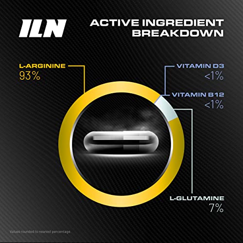 L-Arginine-Capsules-2600mg-L-Arginine-with-added-Glutamine-B12-and-D3-for-Normal-Muscle-Function-120-Vegetarian-Capsules