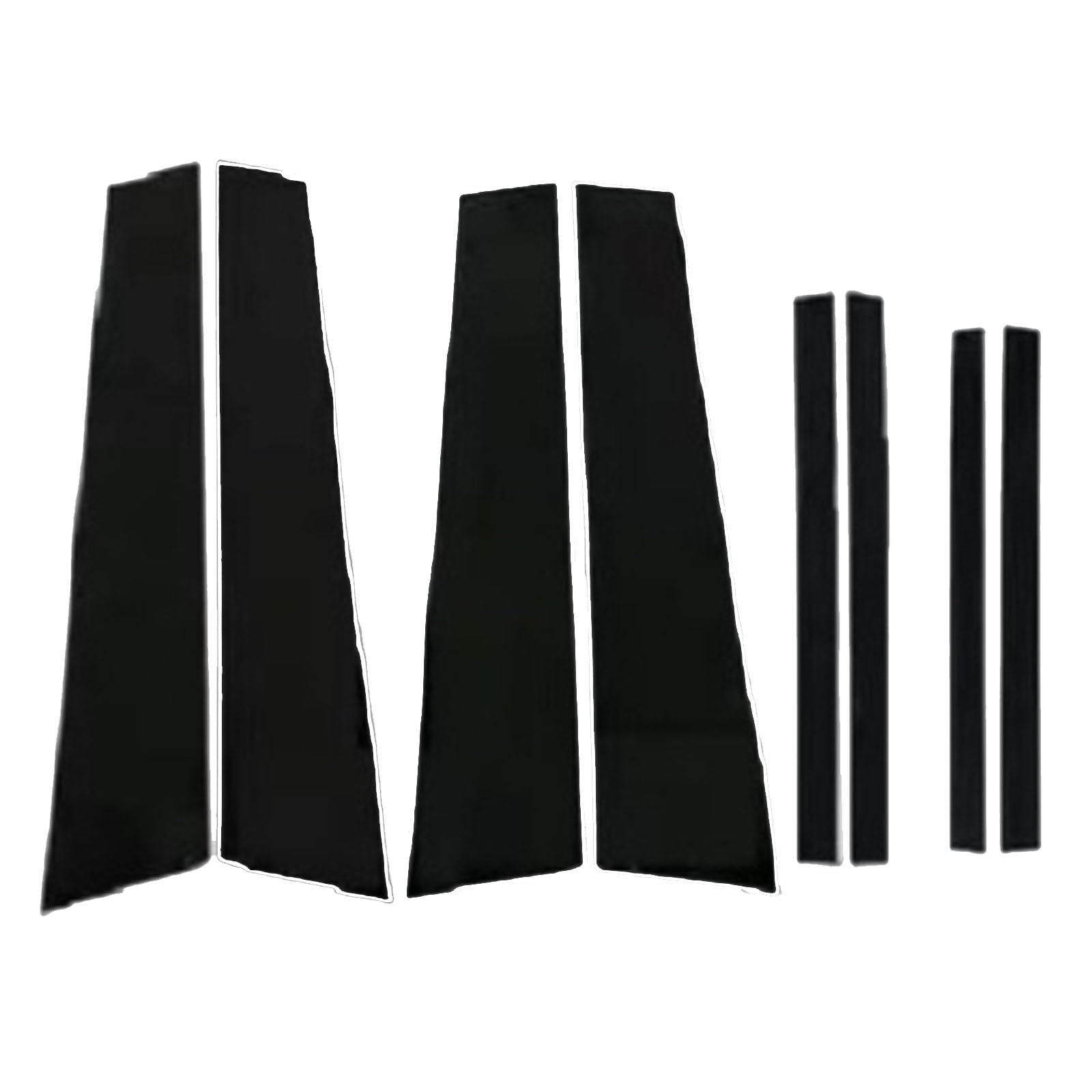 Calcomanía de Pilar Ventana Puerta Coche para Moldura Exterior Negra BMW X2