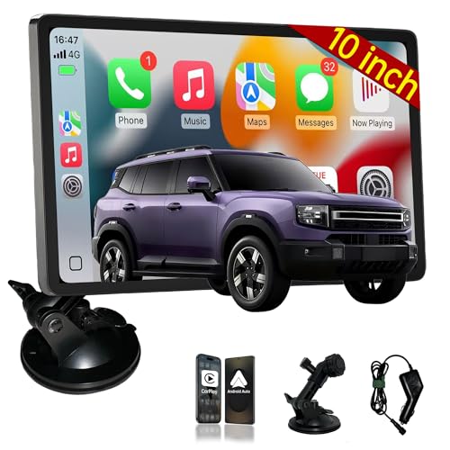 10 Inch CarPlay Screen for Car, 10.1