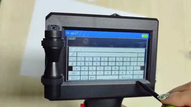 Watch CHIKYTECH ZK1691 Portable Inkjet handheld printer on Amazon Live