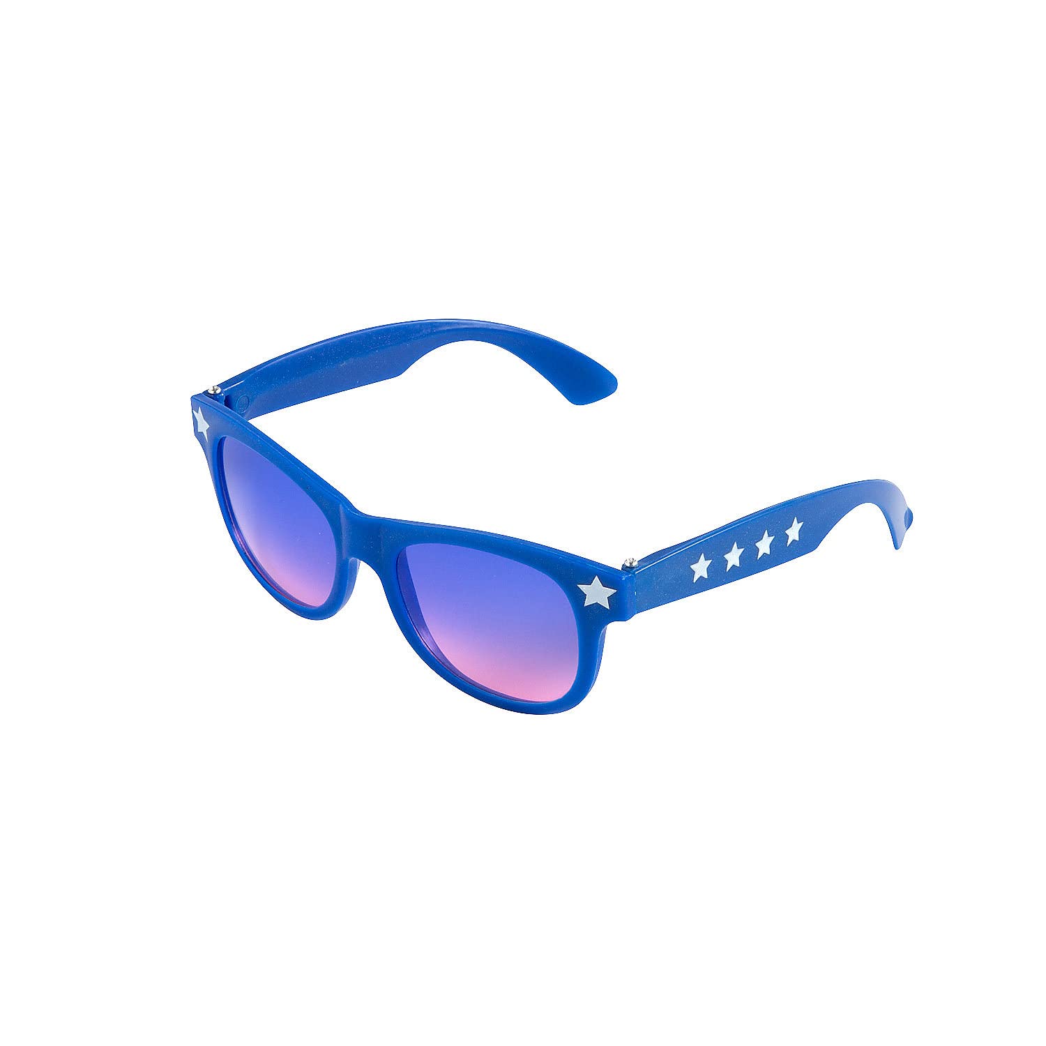 Fun Express Patriotic Gradient Lens Sunglasses - 12 Pieces