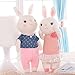 Me Too Tiramitu Stuffed Bunny Dolls Plush Rabbit Toys Easter Gifts Decorations 12 inches (Blue)