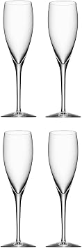 Orrefors More Champagne Flute, Set of 4