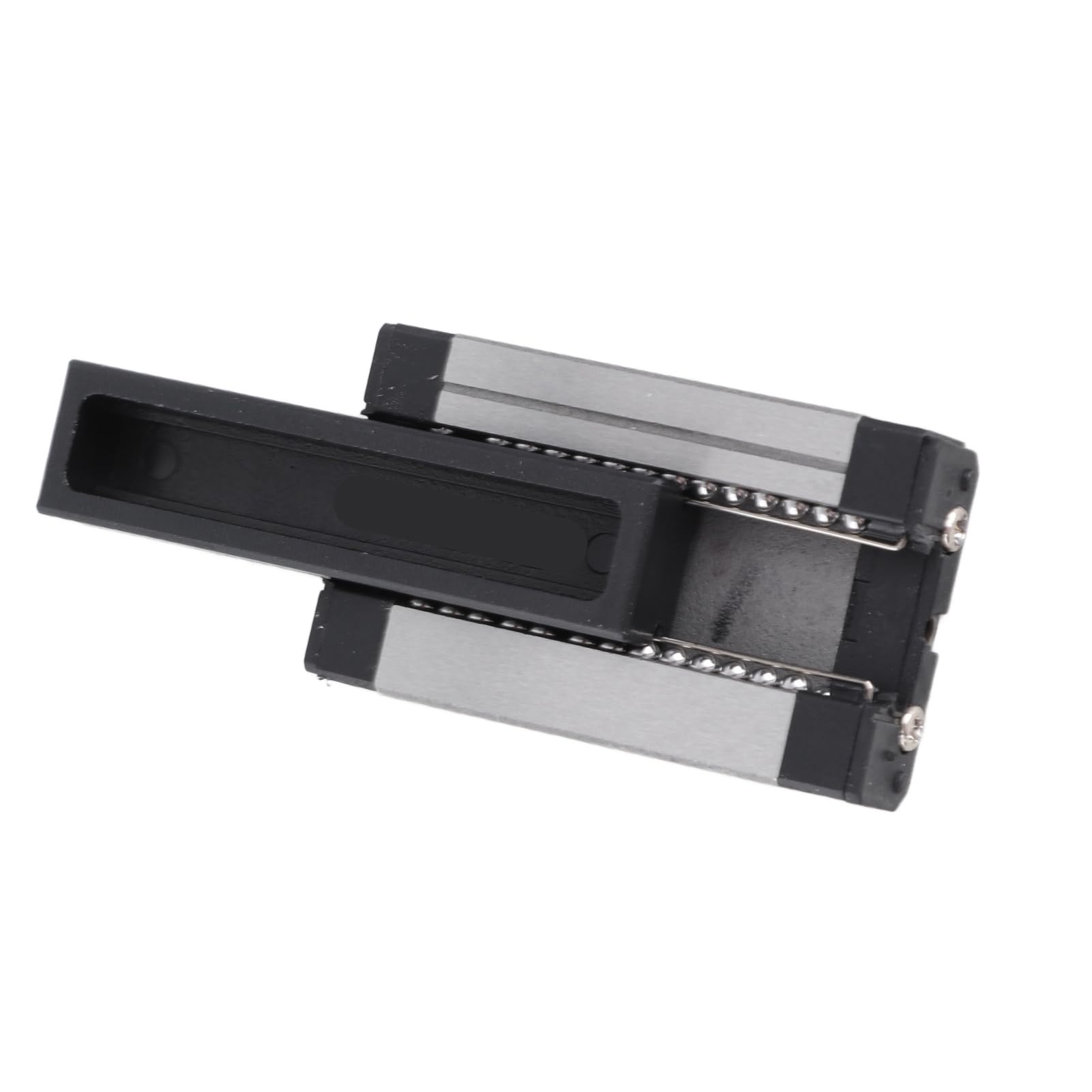 Yosoo Health Gear MGN12 Rail Lineal 300 mm con 2 MGN12H Bloques Carro Negro Acero Inoxidable para CNC