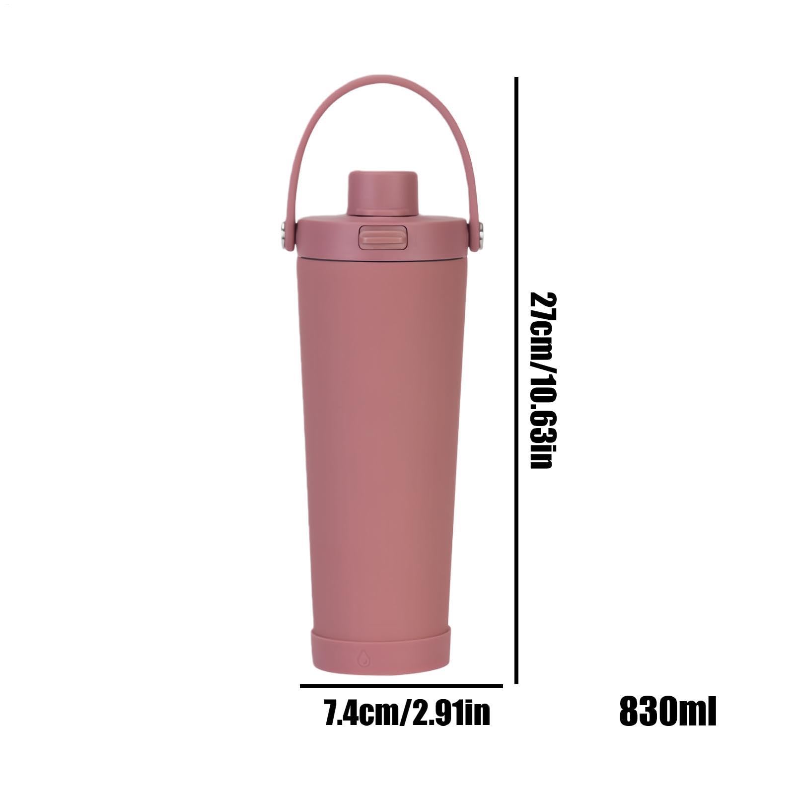 Bicchiere Termico Acciaio Inossidabile Con Coperchio A Cannuccia