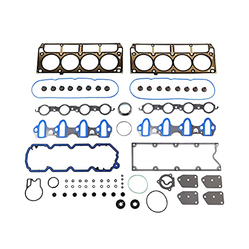 Image of DNJ FGK3172 Full Gasket Set for 2005-2014 Buick, Chevrolet, GMC, Hummer, Saab 9-7x, Avalanche, Canyon 4.8L-5.3L V8 16V OHV 5328cc