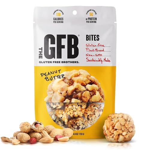 The GFB Peanut Butter Protein Bites, Certified Gluten Free Snacks