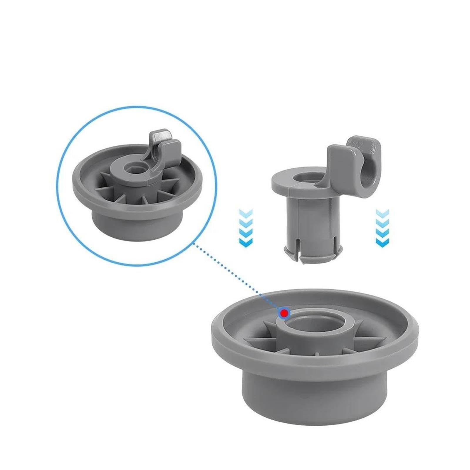 Ruedas For Cesta Inferior De Lavavajillas, Compatibles Con Bosch, Accesorio