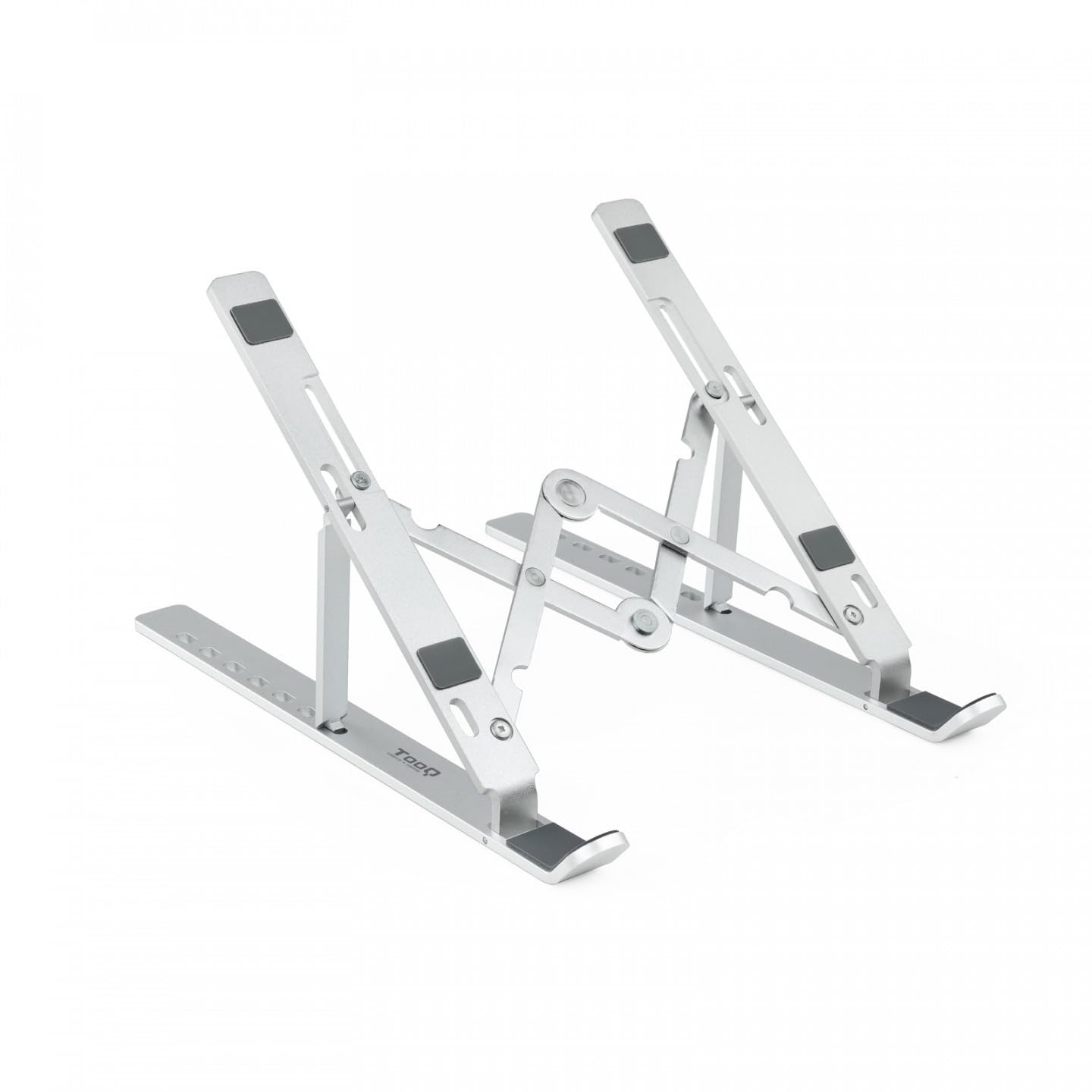 Nanocable TOOQ TQLRS0033-​AL - Soporte Elevador para Portátiles, Tablets y Libros, Color Plata