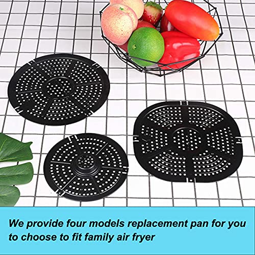 Air Fryer Replacement Grill Pan Fit For Power Dash Chefman 3.7 Qt Air Fryers,Non-Stick Fry Pan, Dishwasher Safe - 7.87 In #TOP6