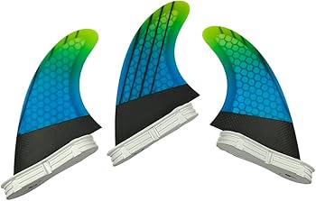 Amazon | UPSURF サーフボードフィン FCS II 3枚セット G5/G7サイズ