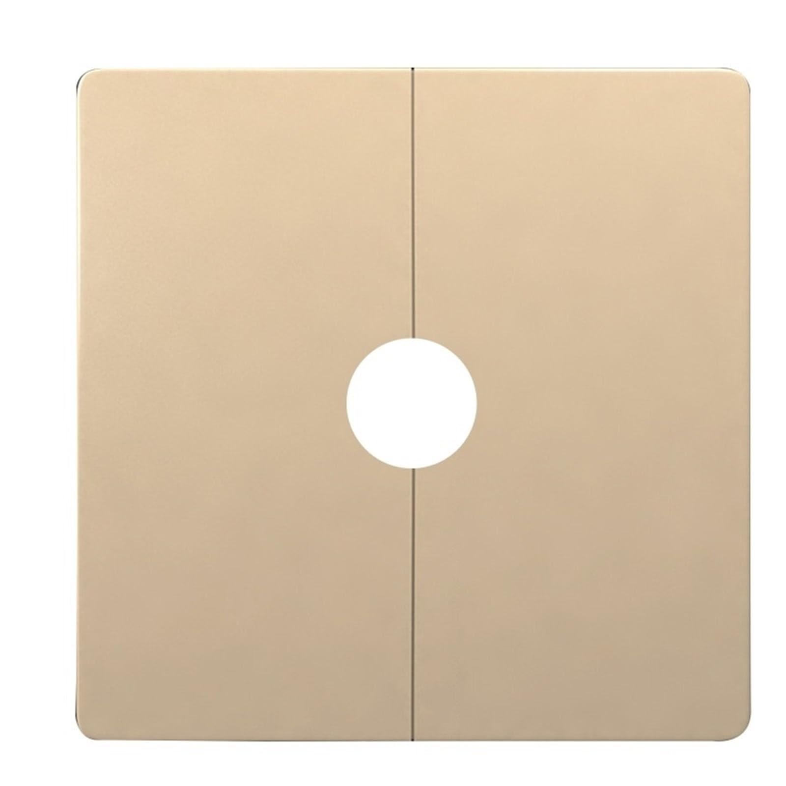 Dasjkdi Gold 5Pcs Wall Split Flange Square Escutcheon Water Pipe Covers Drill Hole Panel Decor For Wall Holes(,12Mm)