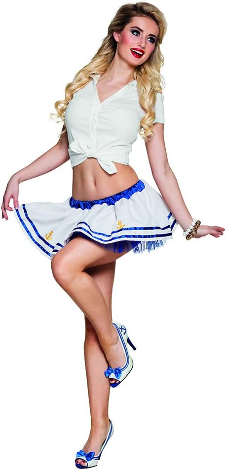 Boland 01796 Petticoat Fancy Dress Costume Outfit One Size Navy
