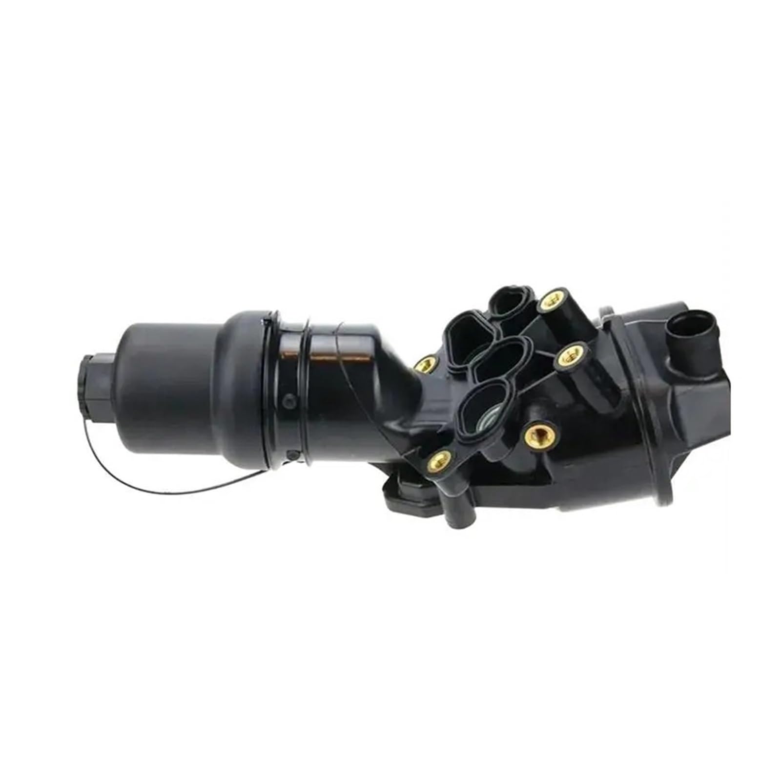 Carcasa del Filtro de Aceite L37A-06F115397J Filtro de Aceite Compatible con TT TTS A6 C6 A4 B7 A3 para VW Golf MK5 GTI R Adaptador 06F115397H 06F115397E Tapa del Filtro de Aceite